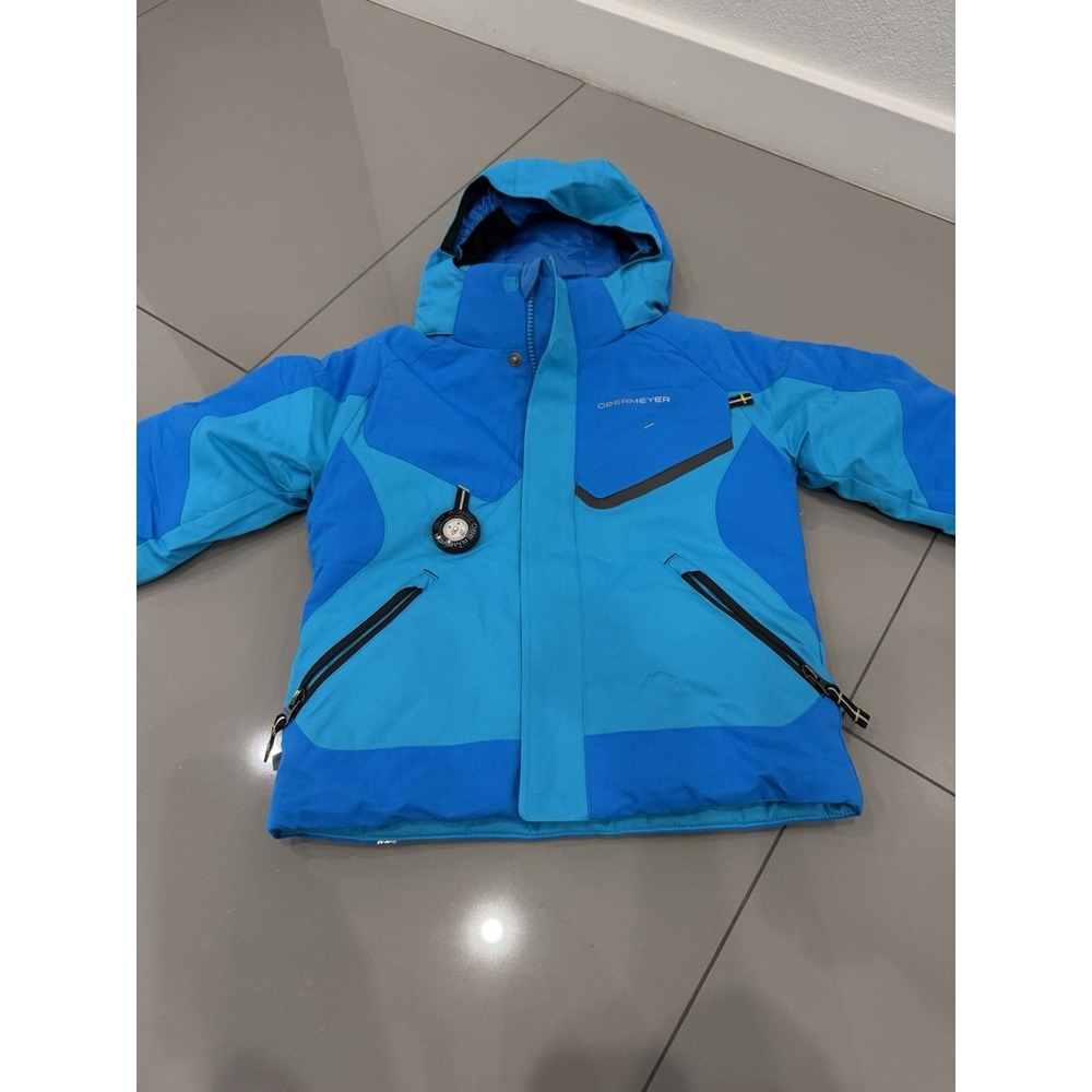 Boys Youth Obermeyer I Grow Blue Size 4 Snow Warm Coat Jacket Parka
